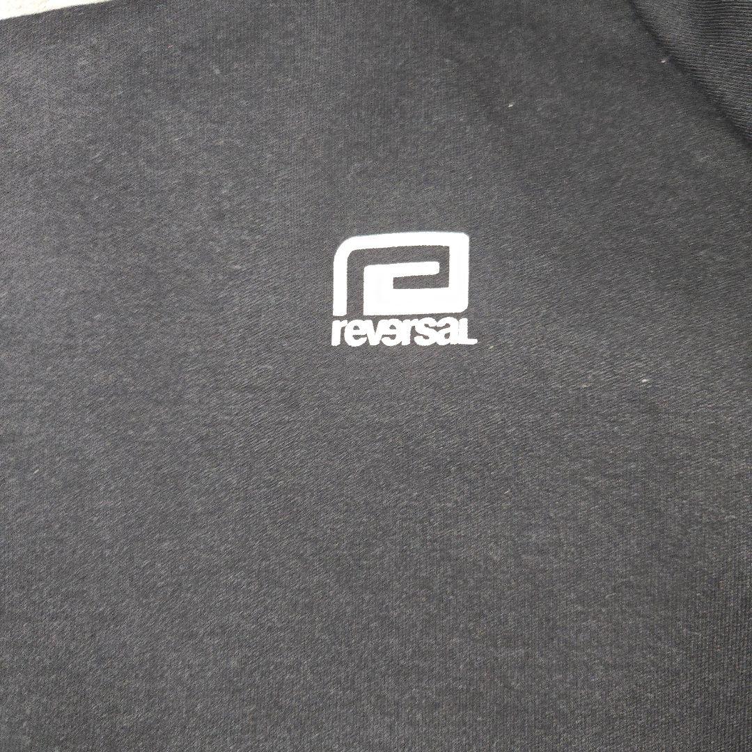 reversal URBAN SWEAT LOGO TAPE ジップパーカー L