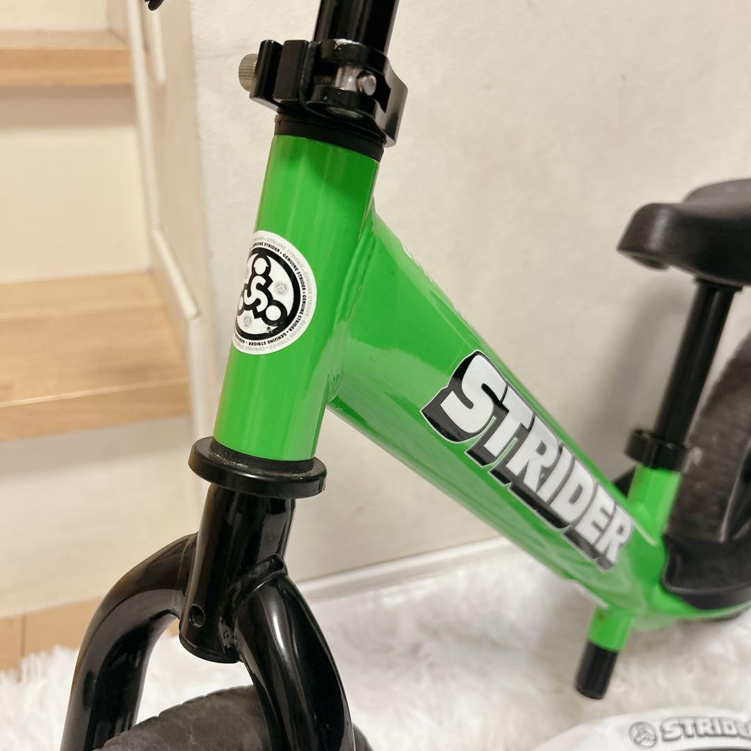 STRIDER スポーツ バランスバイク 12インチ グリーン ストライダー