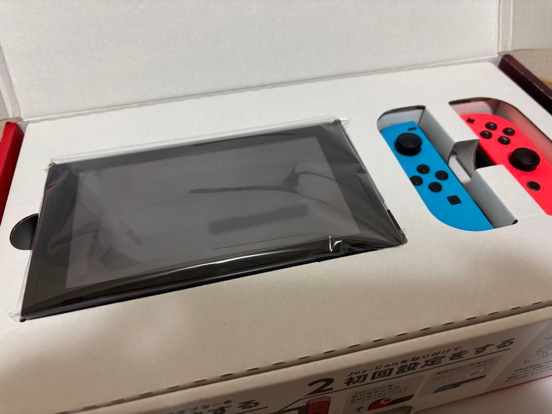 【状態確認済み】Nintendo Switch 赤/青 本体