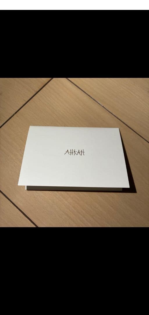底値中　AHKAH(アーカー) 18K アミュレットリング 9号