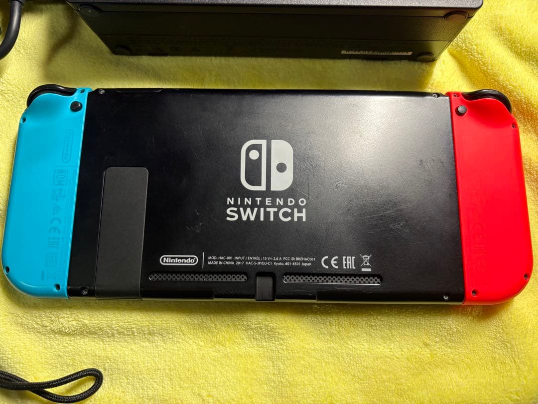 【動作確認済】Nintendo Switch 本体セット 未対策機 XAJ100