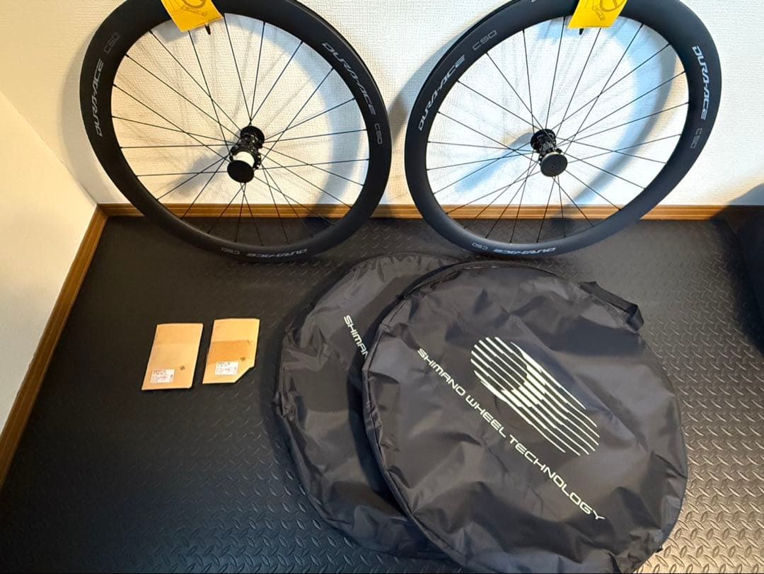 【新品/未使用】DURA-ACE WH-R9270-TL C50 前後輪セット