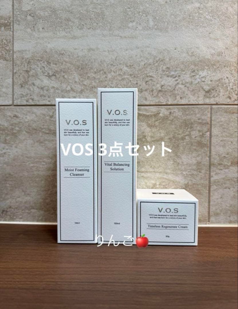 VOS3点セット クレンザー　化粧水　クリーム　スピケア