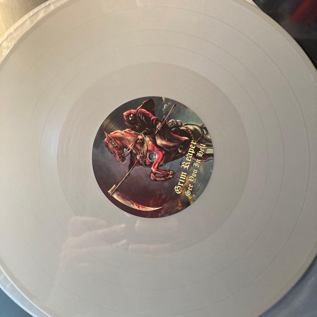 た*ヨ様 Grim Reaper 3枚セット　洋楽レコード