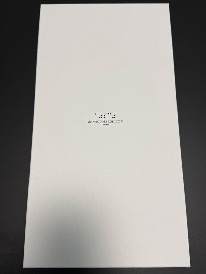 UNKNOWN PRODUCTS レザーペーパーバッグ　ISETANロゴ柄（小）