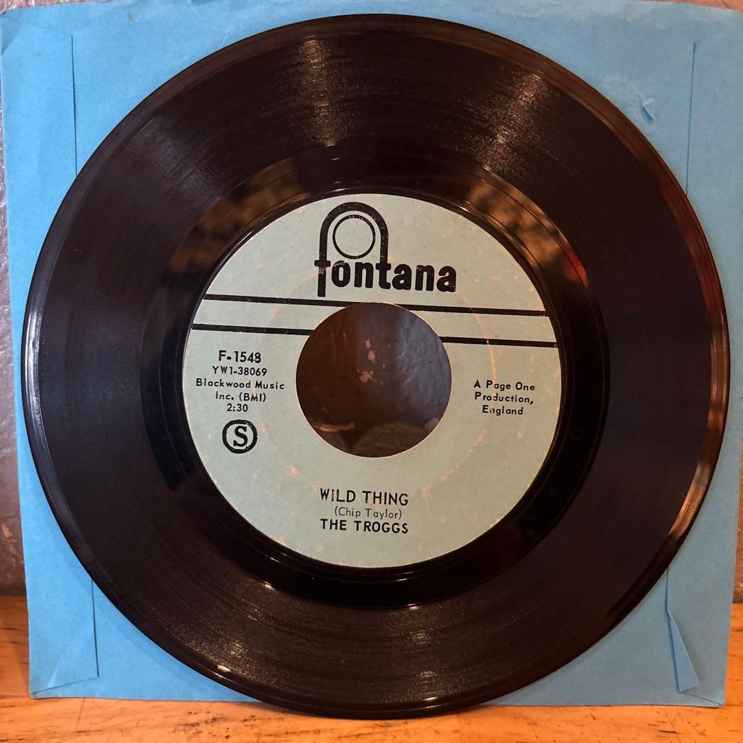 洋楽 THE TROGGS - FROM  / WILD THING