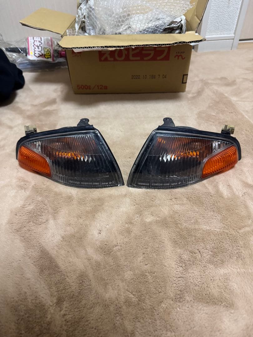 美品　HCR32 スカイライン SKYLINE ウインカー コーナーレンズ 左右