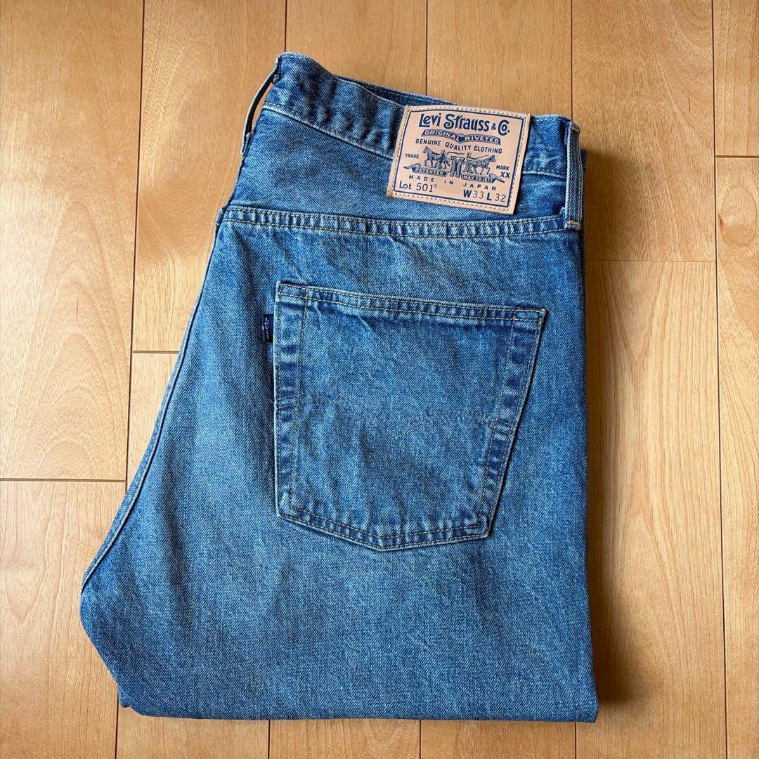 Levi's BLUETAB 1980 501® MADE IN JAPAN