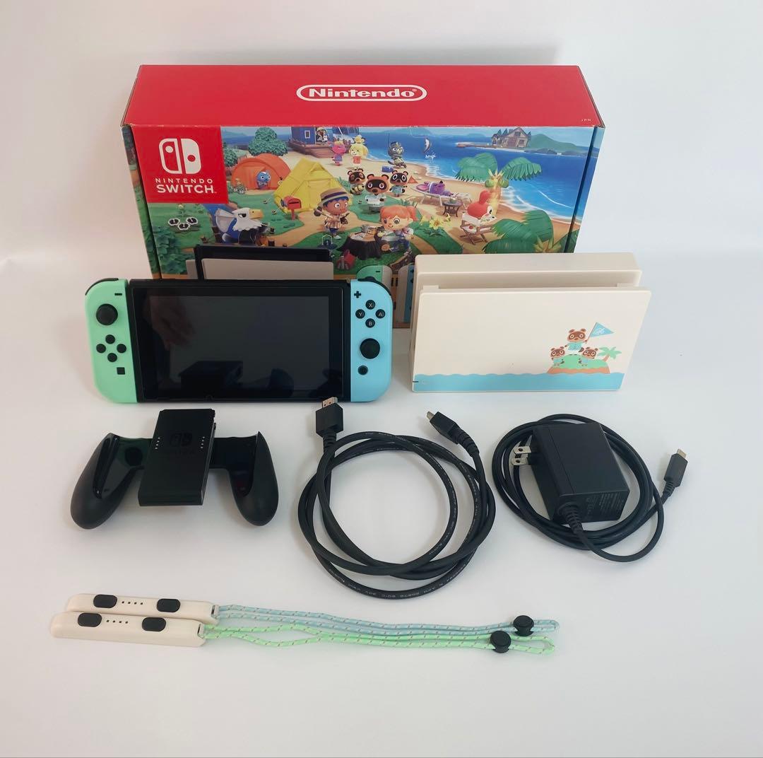 Switch あつまれどうぶつの森セット 本体 + 純正プロコン他付属多数