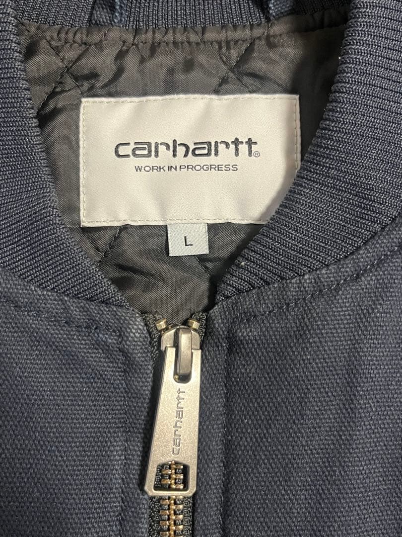 Carhartt カーハート ベスト ダック ワーク裏地 キルティング 中綿