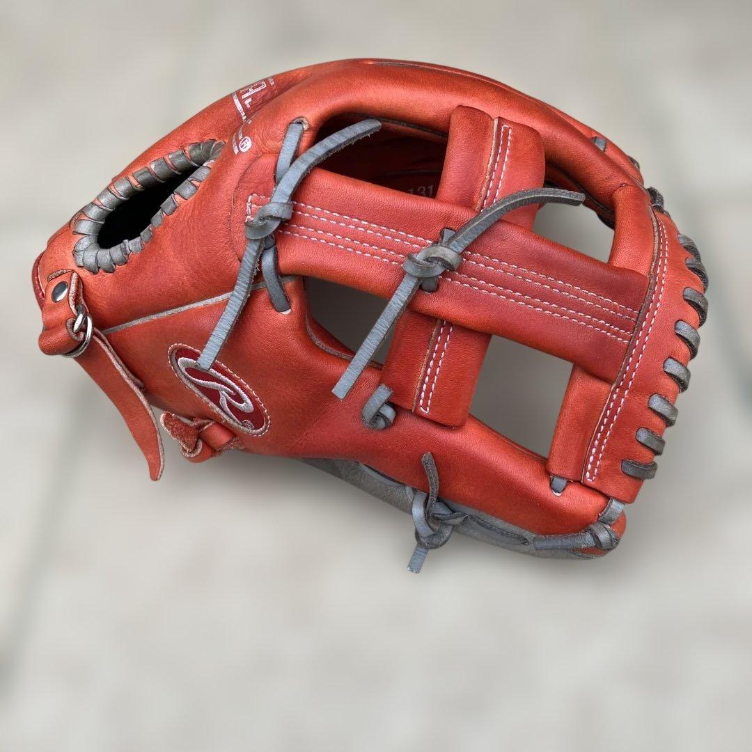 Rawlings 軟式グローブ オレンジ　一般軟式用