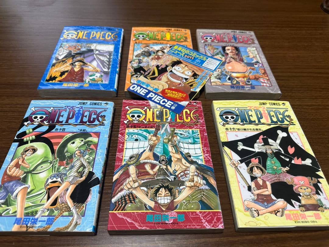 【初版】ONE PIECE ワンピース 漫画 10巻,12～16巻 6冊セット