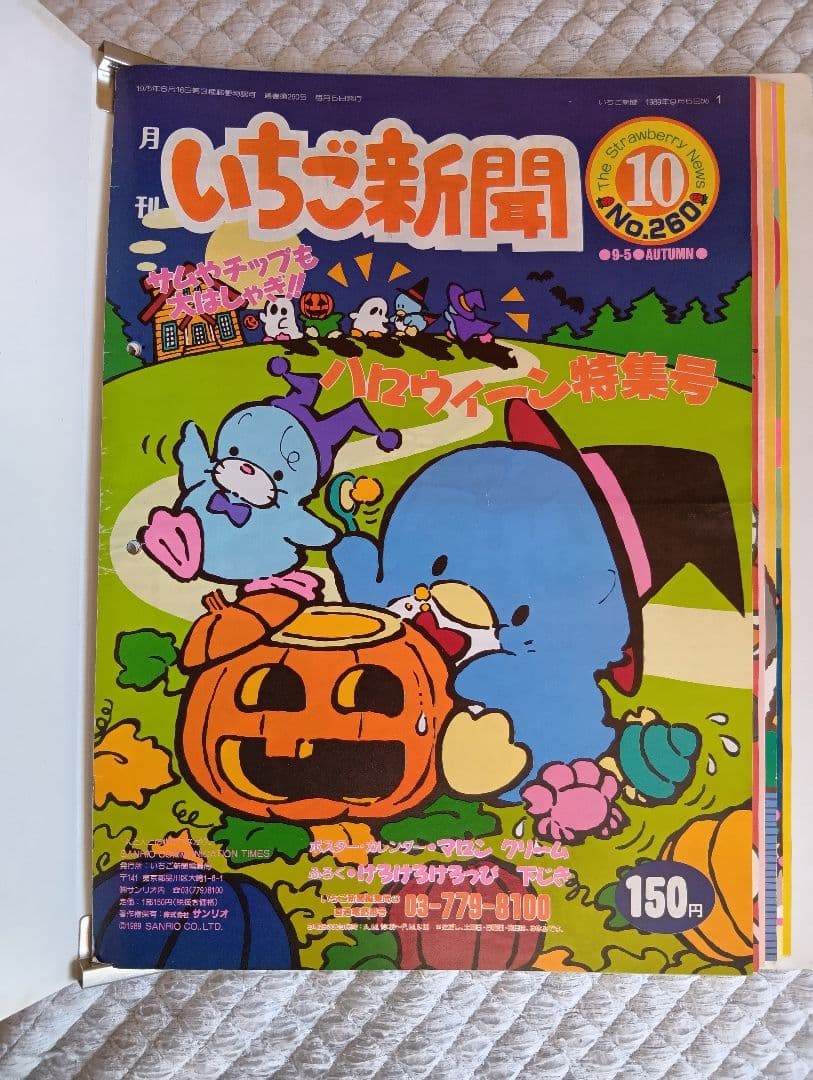 【希少】いちご新聞 1989年10月号〜1990年7月号