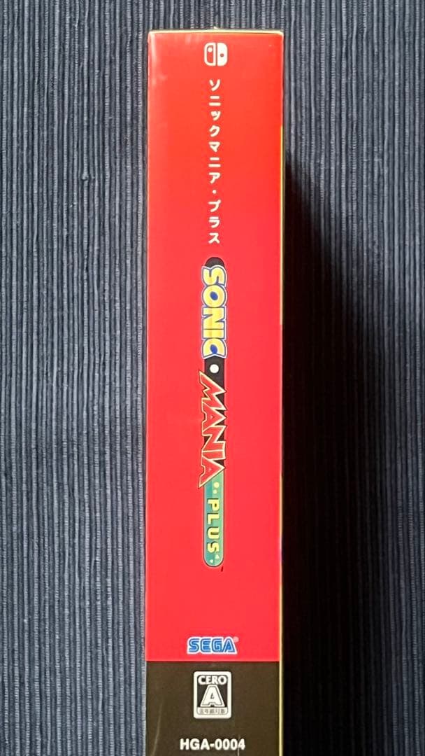 ソニックマニア・プラス 新品未開封品