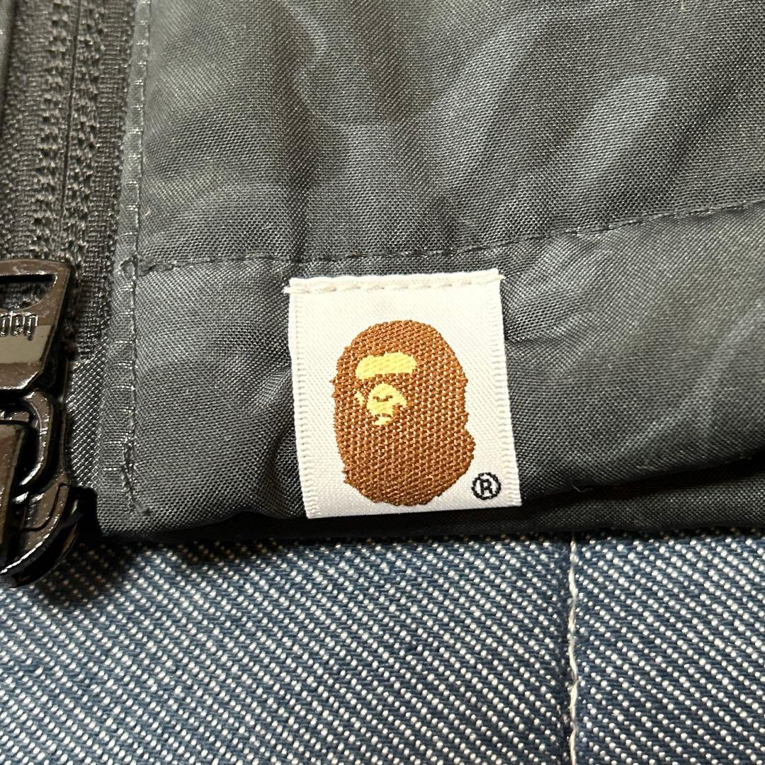 A BATHING APE 迷彩柄 ダウンベスト Lサイズ