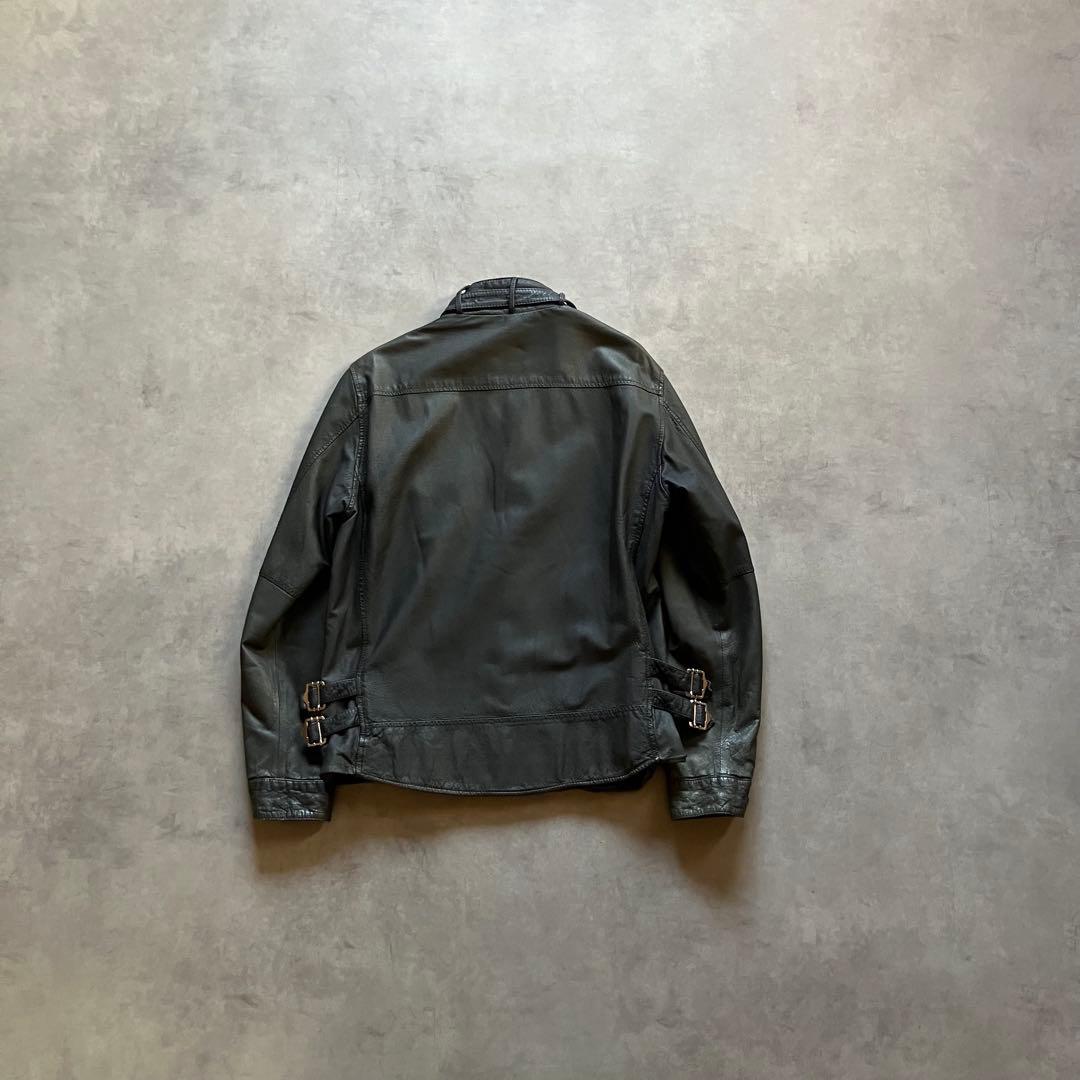 ジャケット・アウター 00s y2k archive gimmick leather jacket