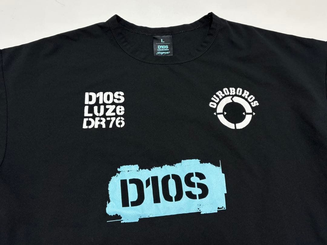 【LUZeSOMBRA／D10S】半袖 プライムフレックスプラシャツ (L)