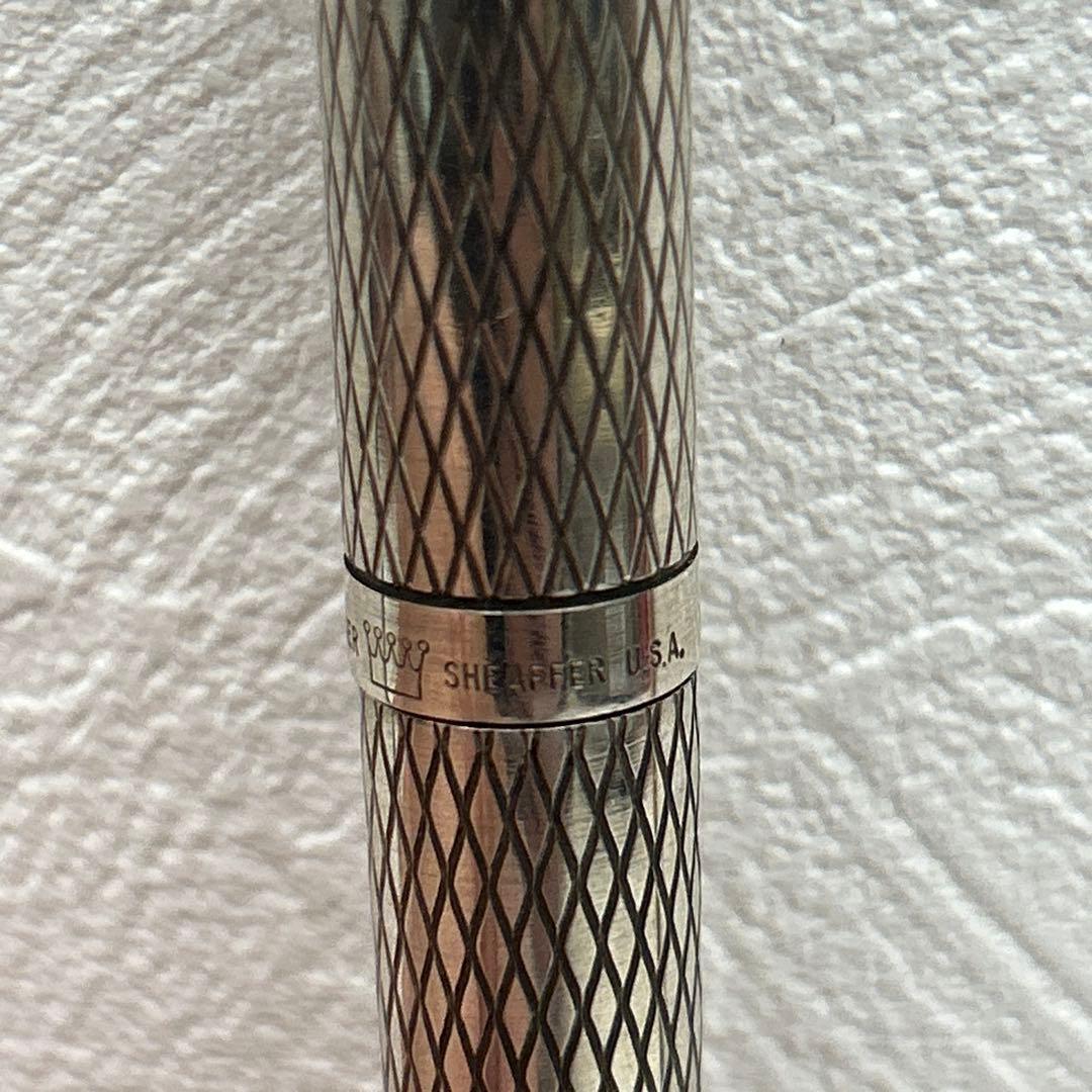 SHEAFFER STERLING SILVER U.S.A 万年筆14K 刻印