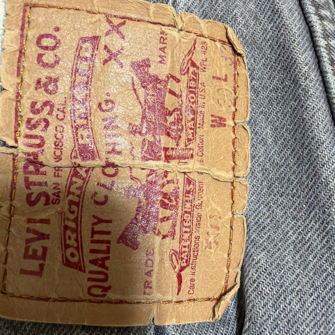 LEVI'S 501 made in U.S.A 先染めブラック