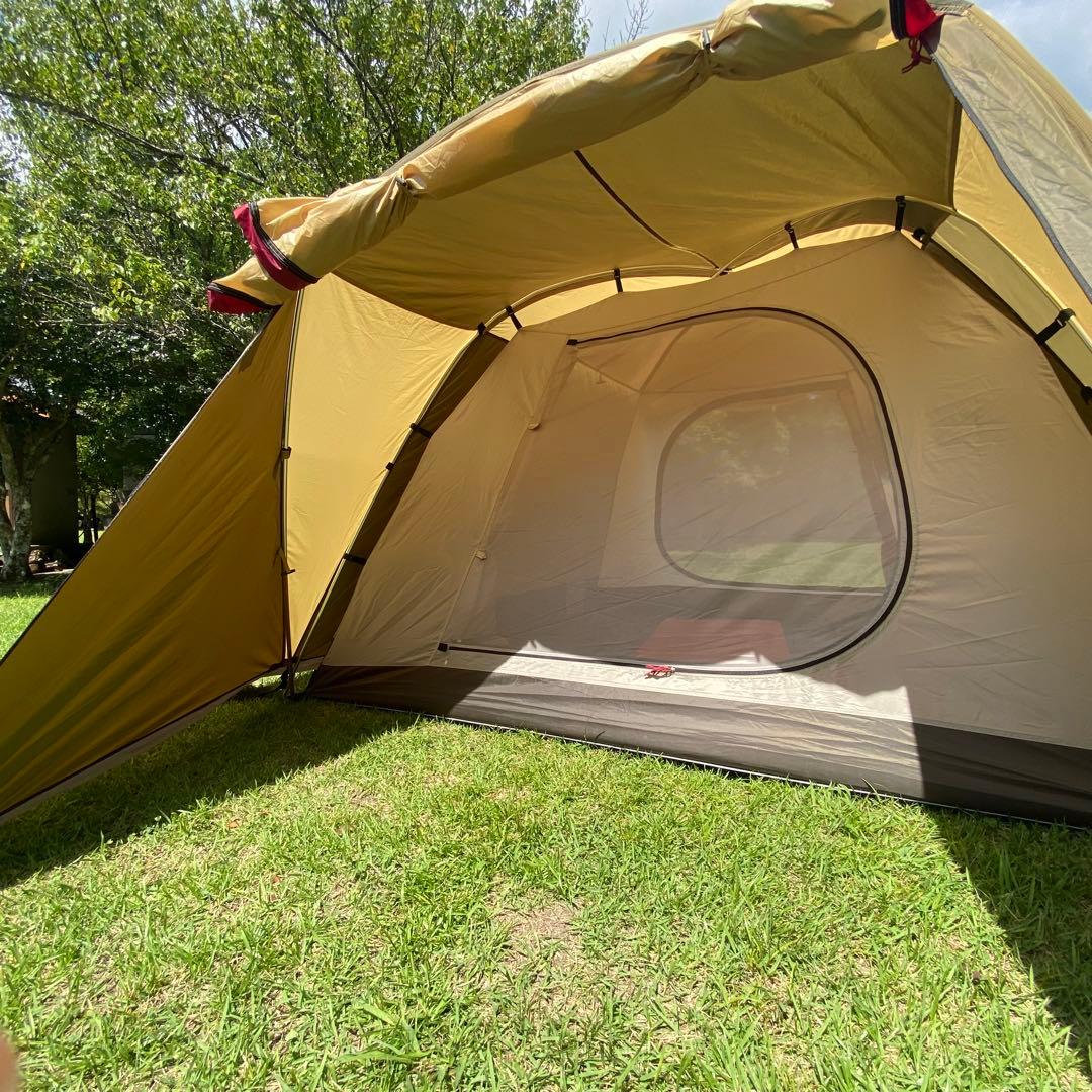 小川テント Ogawa ピスタ34　3〜4人向け　ドーム型テント　廃盤カラー