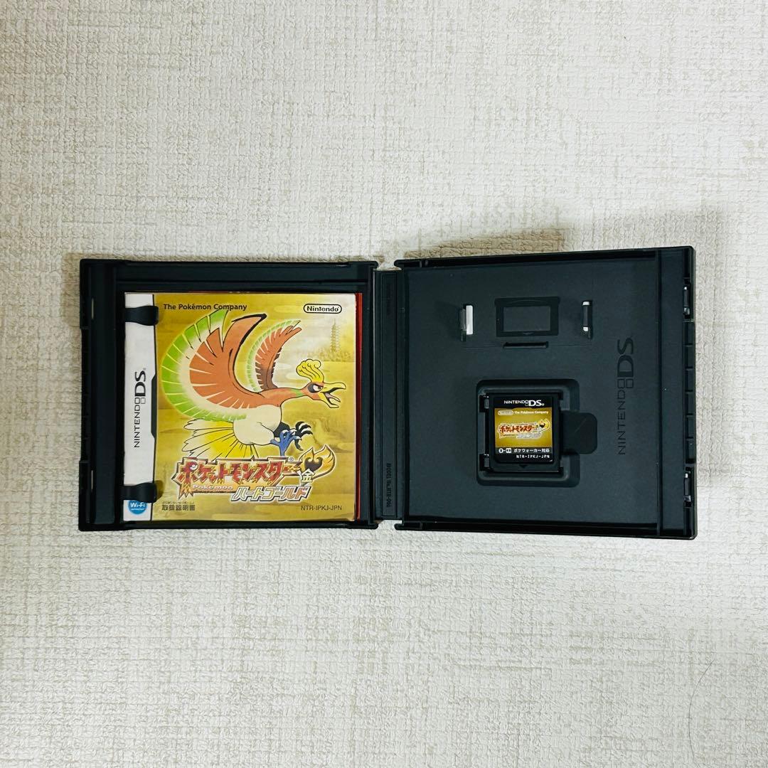 【動作確認済】ポケットモンスター ハートゴールド　ポケウォーカー　DSソフト
