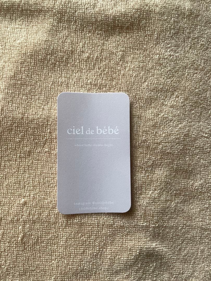 ciel de bebe の退院着 （ボンネット付き） セレモニードレス