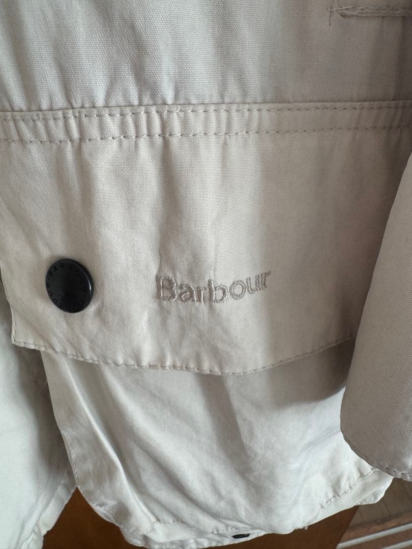 Barbour Beaufort ビューフォート ノンオイル アイボリー