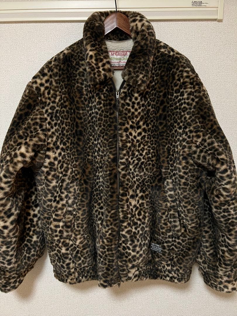 ワコマリアMcGregor レオパード柄 Anti Freeze Jacket