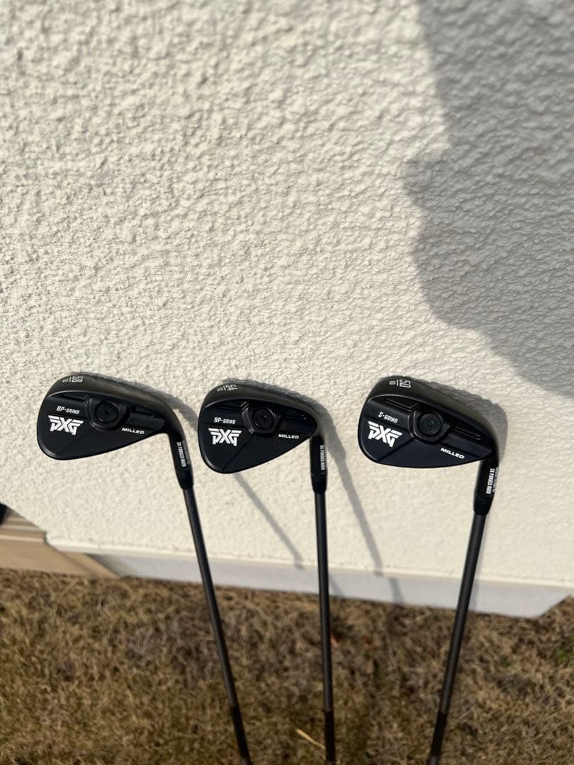 PXG ウェッジ 3本セット ブラック仕上げ 50、54、58度⭐︎美品