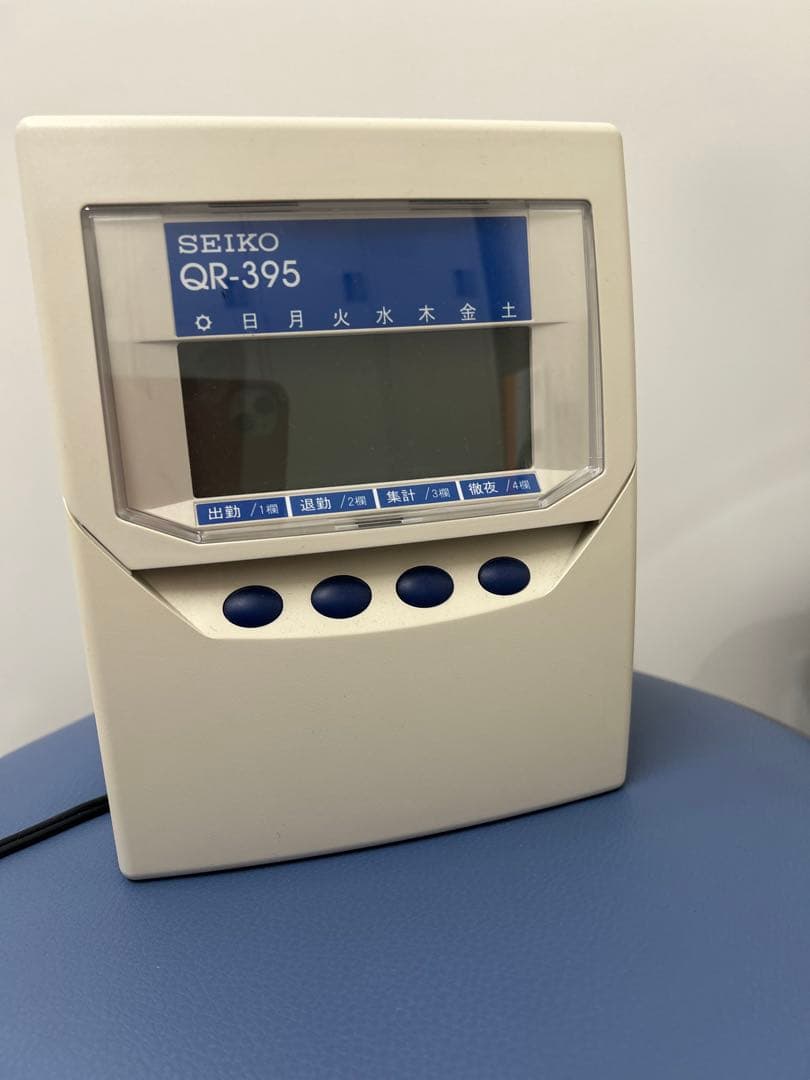SEIKO QR-395 勤怠システム&SEIKO SYカード100枚セット販売