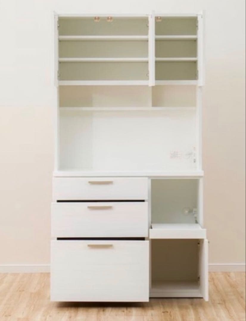 新品同様⭐︎キッチンボード (ソレル 100KB WH) 使用期間1ヶ月未満！美品