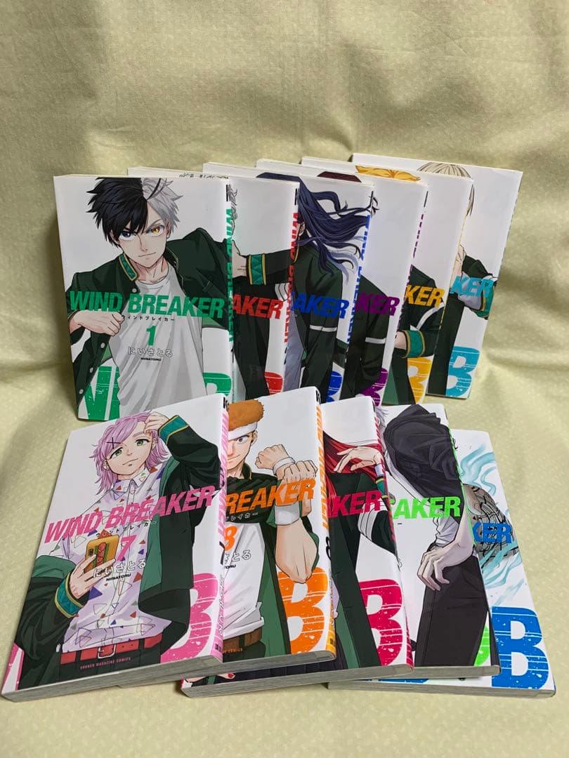 WIND BREAKER ウィンドブレイカー　1-21巻