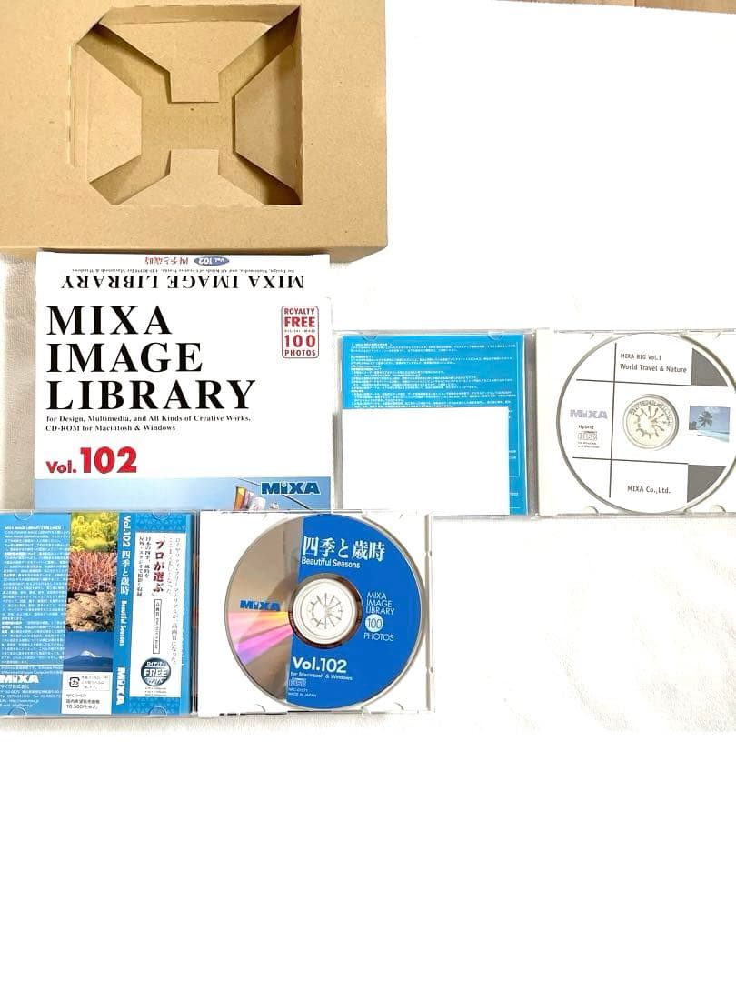 MIXA IMAGE LIBRARY マイザ　イメージ　２本組