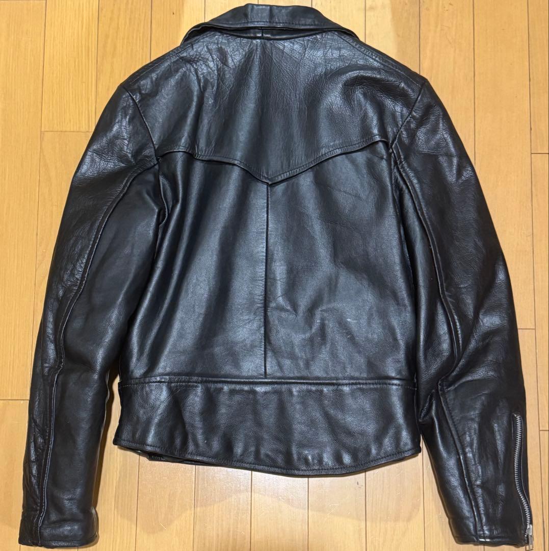 kett ダブルライダース レザージャケット カウハイド バイカー