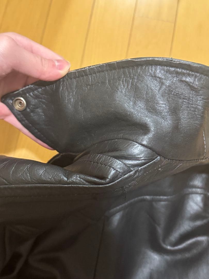 kett ダブルライダース レザージャケット カウハイド バイカー