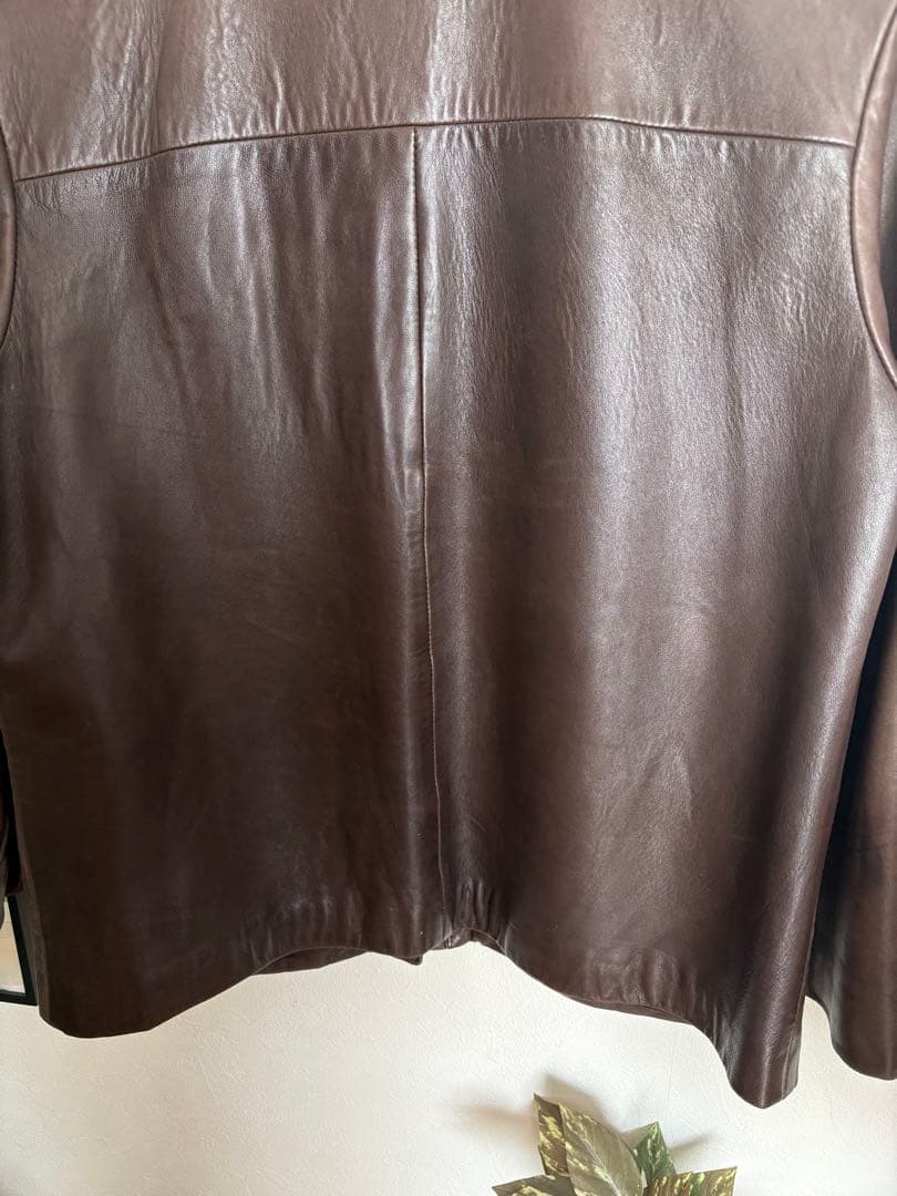 Brooks Brothers 90’s レザージャケット ブラウン カナダ製