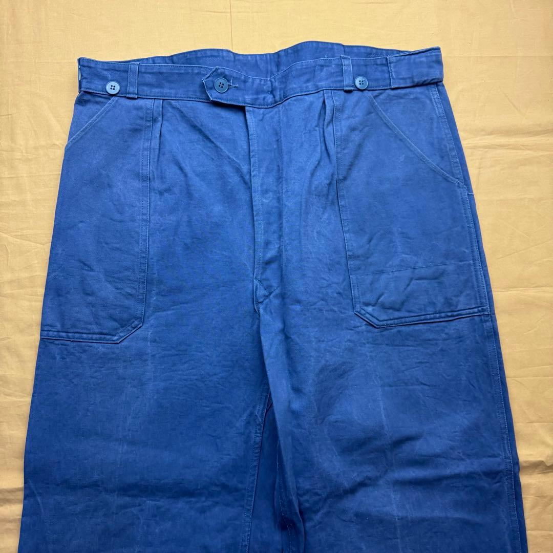 vintage ユーロ　50s〜60s フレンチ　ワークパンツ　ベイカーパンツ