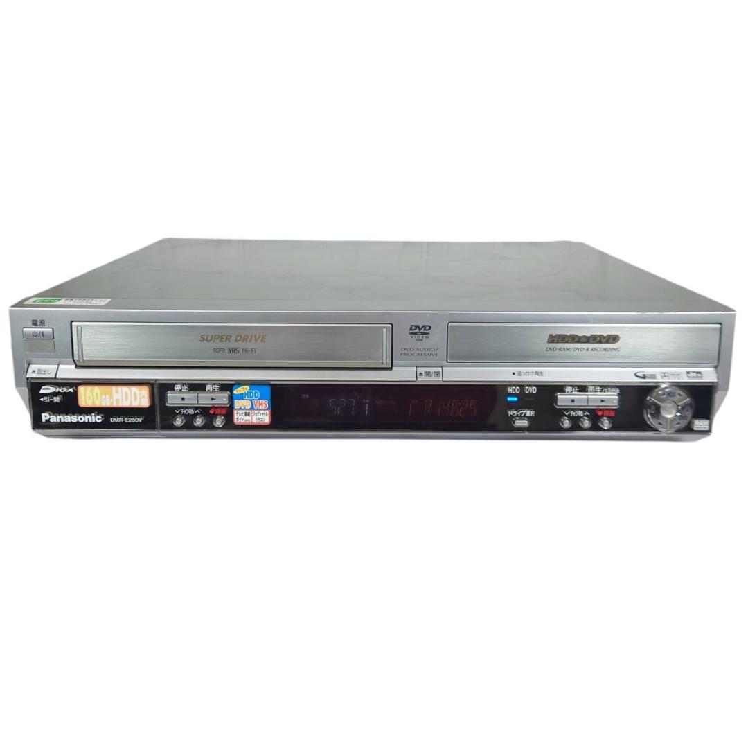 訳あり☆パナソニック DMR-E250V HDD内蔵VHS一体型DVDレコーダー