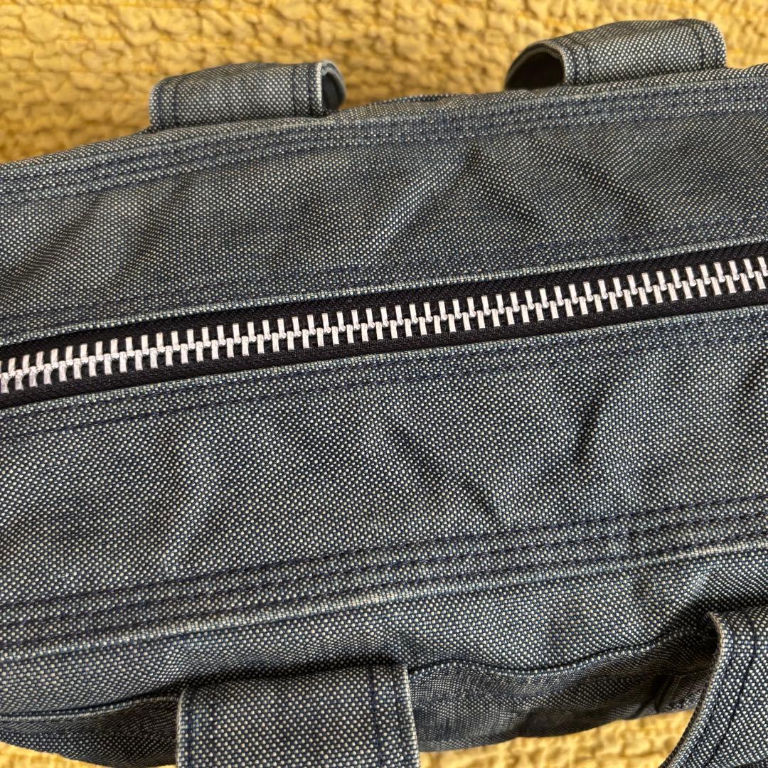 PORTER デニム トートバッグ ダークグレー