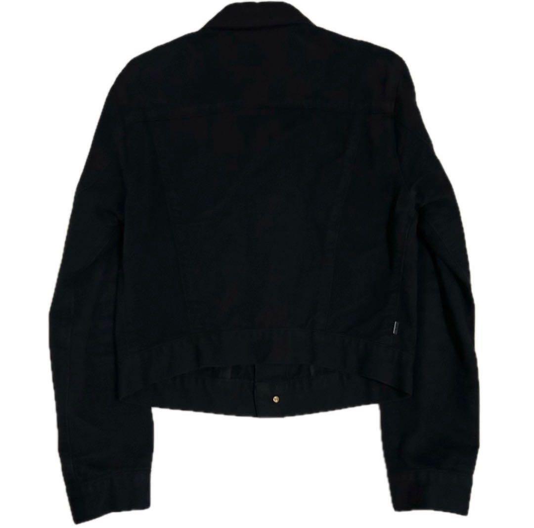 raf simons デニムジャケット ブラックデニムジャケット
