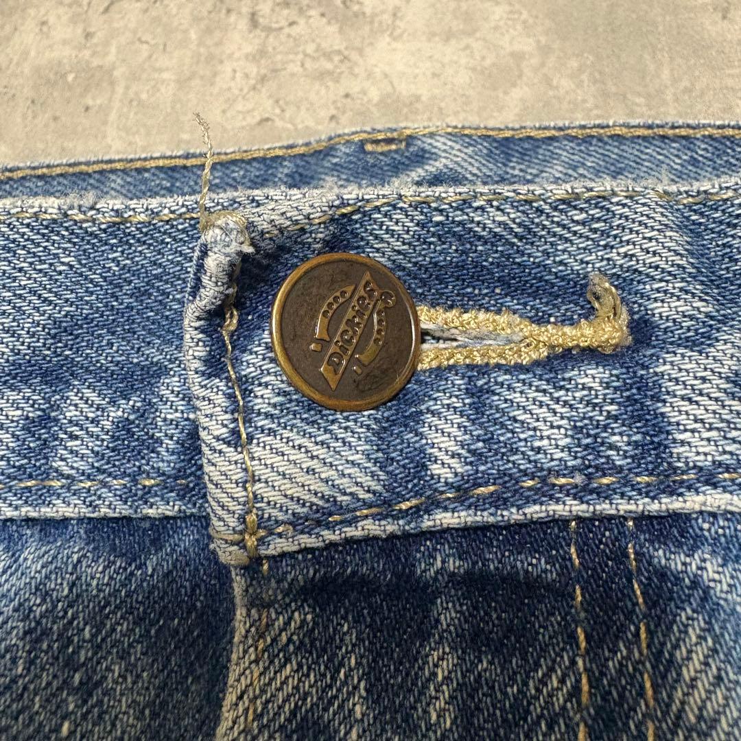 Dickies ディッキーズ　メキシコ製　ダブルニー　ジーンズ　33×33