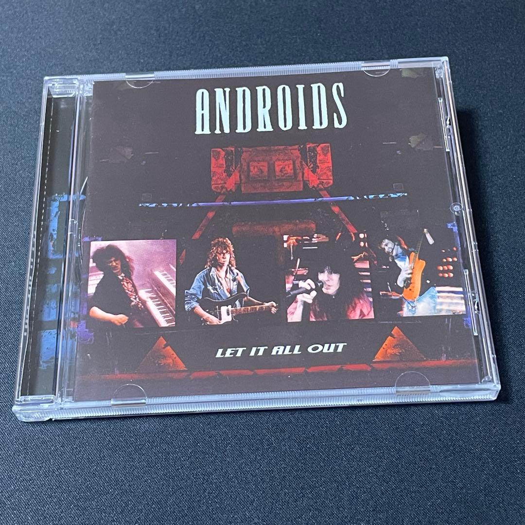 世界初CD化 ANDROIDS/LET IT ALL OUT メロハー