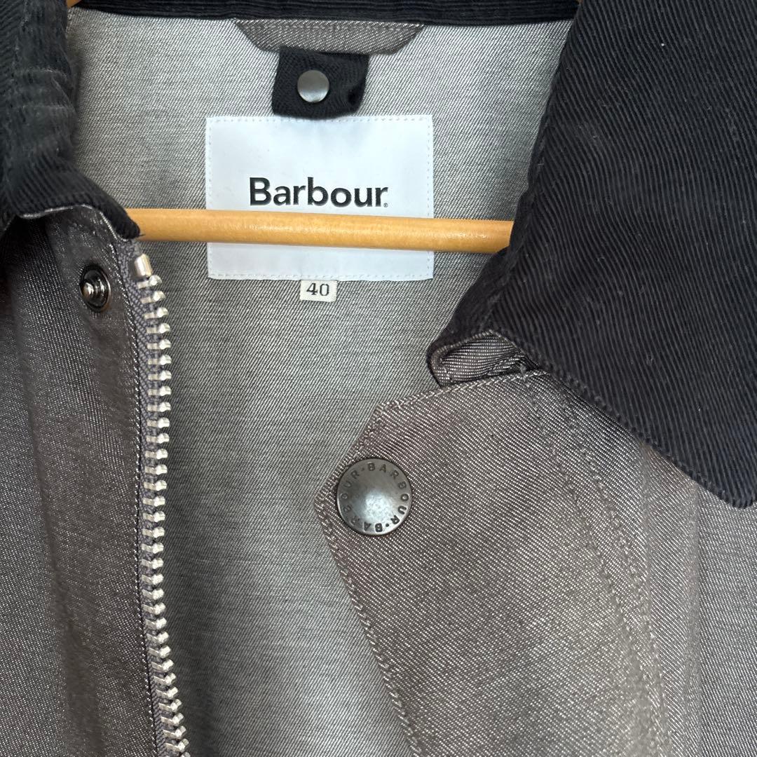 Barbourナノユニバース別注BEDALE SL DENIMLIKEサイズ40