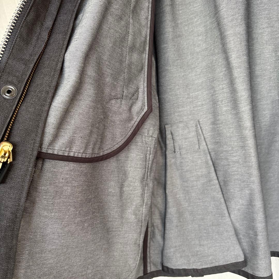 Barbourナノユニバース別注BEDALE SL DENIMLIKEサイズ40
