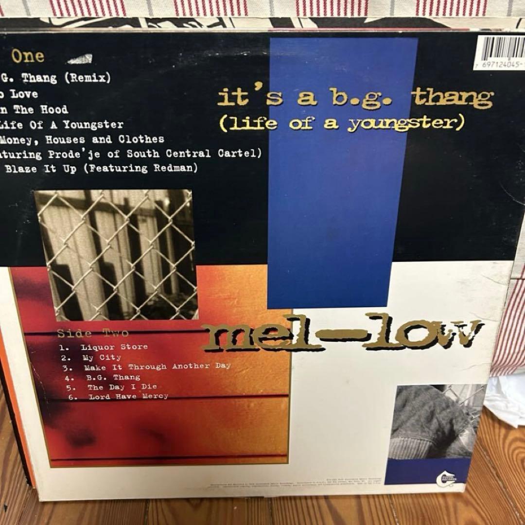 G-RAP MEL-LOW-it's a b.g. thang オリジナルLP
