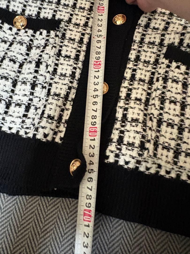 otte idol tweed jacke 韓国 ツイード