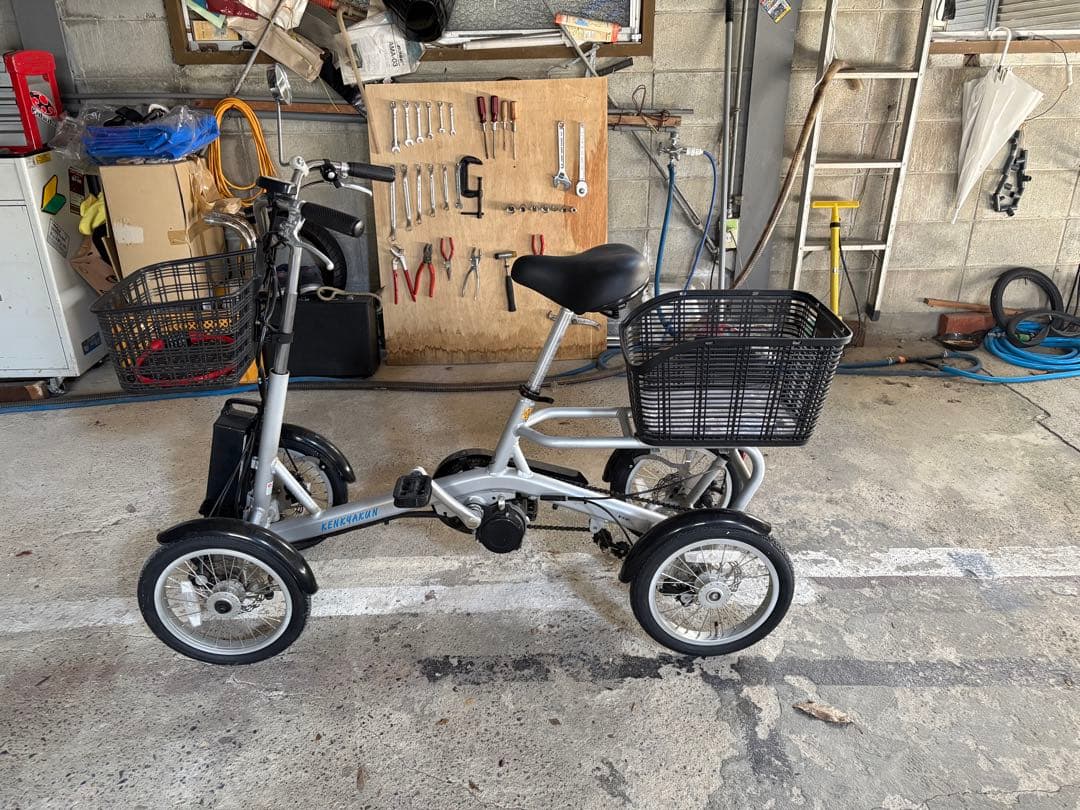 協栄製作所 けんきゃくん 電動四輪自転車（京都市・亀岡市は配達無料！）