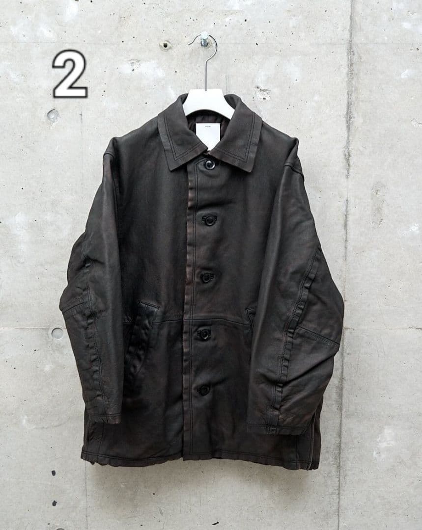 ANCELLM × YOKE CUT OFF HALF COAT サイズ2