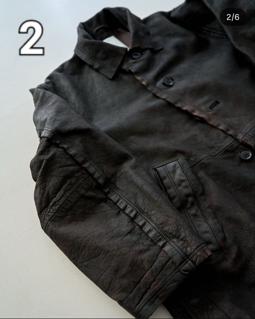 ANCELLM × YOKE CUT OFF HALF COAT サイズ2