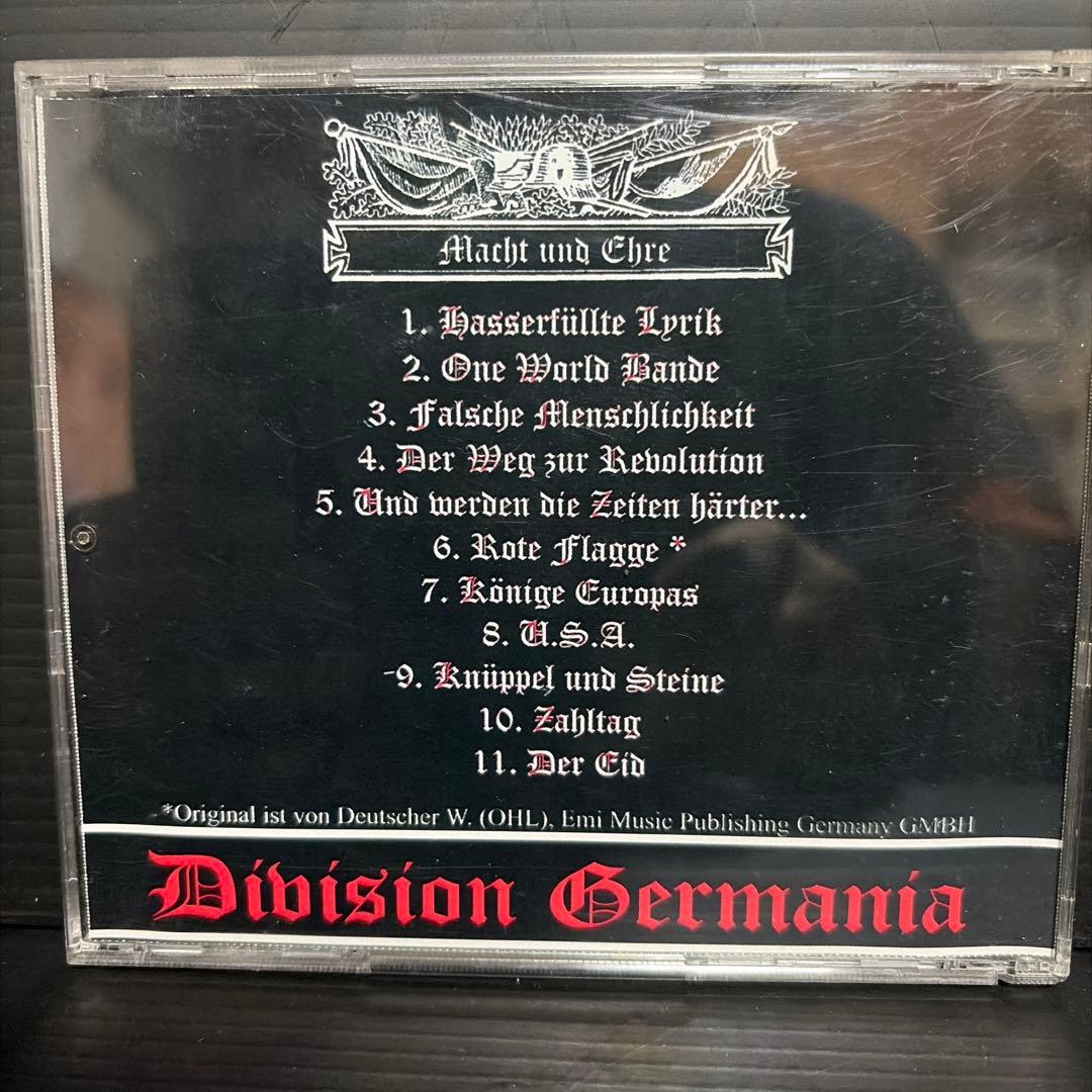 洋楽 Division Germania Macht & Ehre